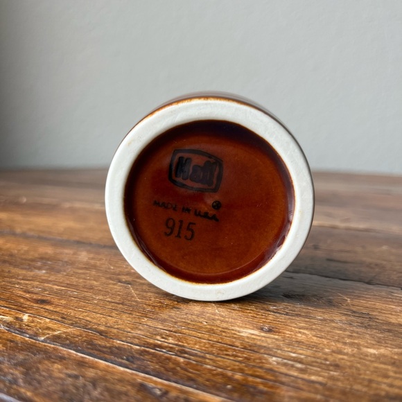 Hall Pottery #915 2oz Round Ramekin or Cheese Pipkin Made in USA - Picture 5 of 7